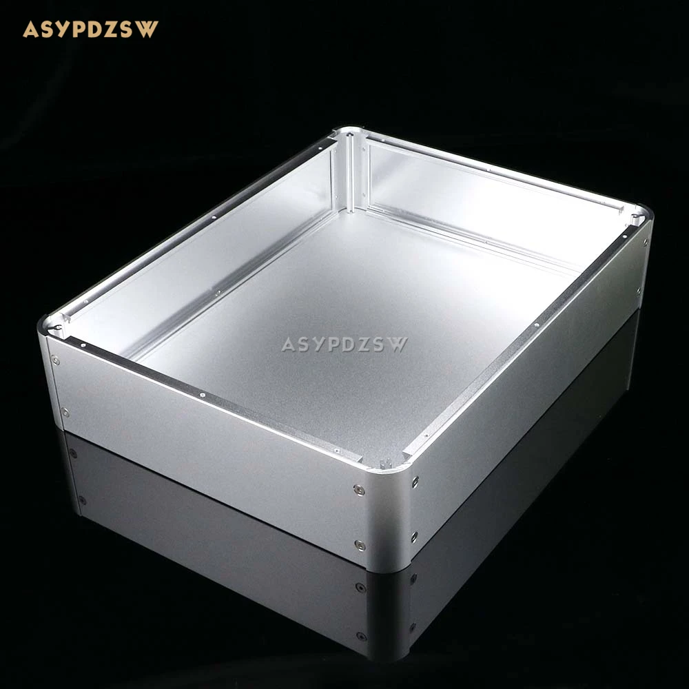 Casing Amplifier Daya Sasis Preamp Enclosure Aluminium WA40/Ukuran Kotak 333*433*90Mm