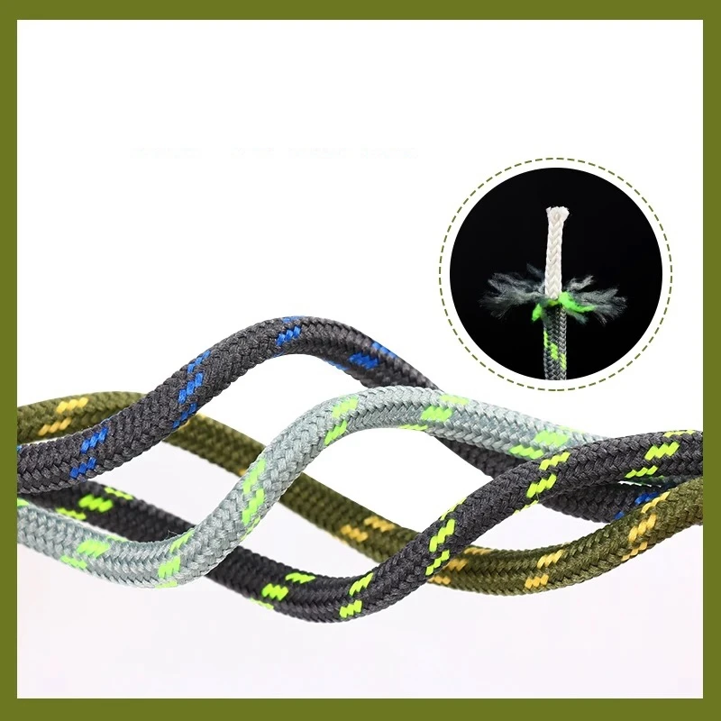 1Pair Outdoor Hiking Sports Shoe laces Round ShoeLaces Kids Adult Sneakers Shoelaces 100 120 140 160CM 19 Colors lacets baskets