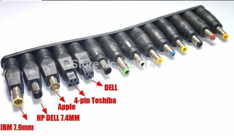 28 in 1 Set New Universal AC DC Jack, Charger, Connector, Plug for Laptop /Notebook AC DC Power Adapter with Cable
