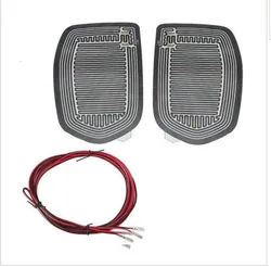 upgrade14.5*8cm Universal Quick Warm 12V Car Side Mirror Glass Heater heated Defogger Pad Mat No rain No fog