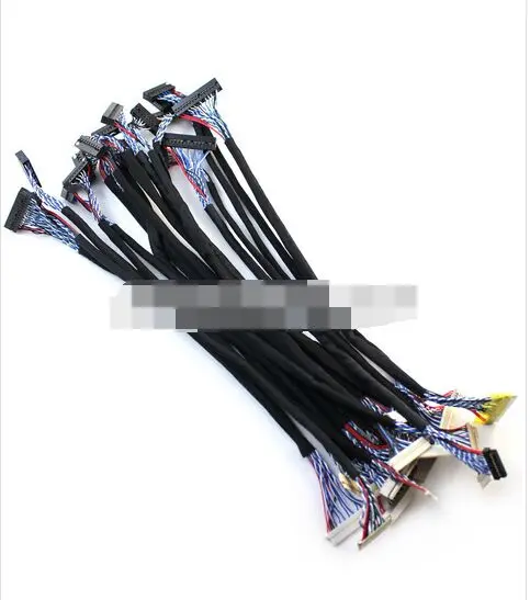 Cabo universal lvds para painel lcd, suporte para 14-26 polegadas envio grátis