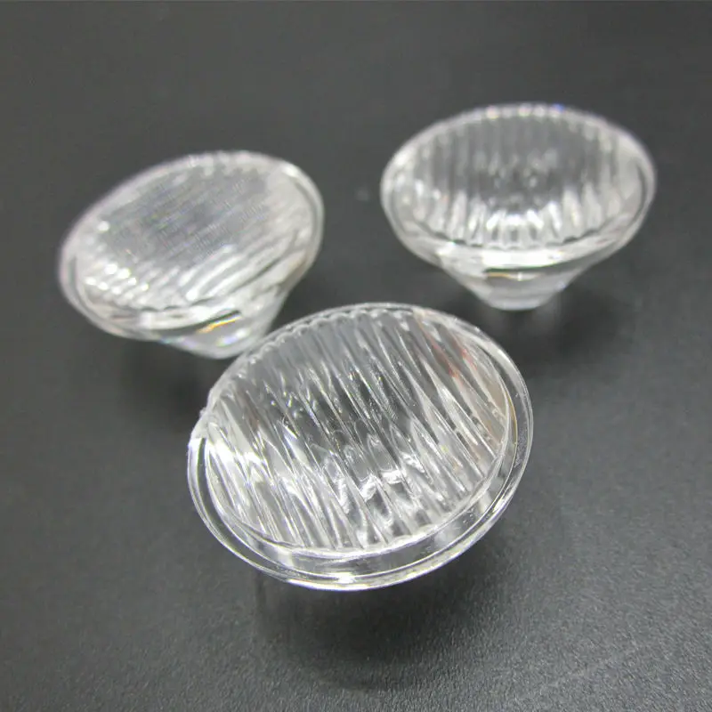 1W 3W 5W Stripe LED Lens 20mm średnica optyczna pmma wysokiej mocy kondensacyjne soczewki led 5/10/15/25/30/45/60 stopni do lampy DIY