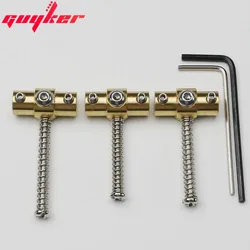 NEW Set of 3 SW3 Gotoh Wilkinson BRASS SWIVEL Guitar Bridge Saddles with Wrench for TL TL Electric Guitar