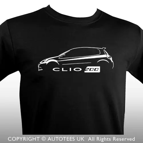 2019 Hot Sale 100% cotton France CLIO SPORTER 200 CUP CLASSIC CAR T-SHIRT Tee shirt