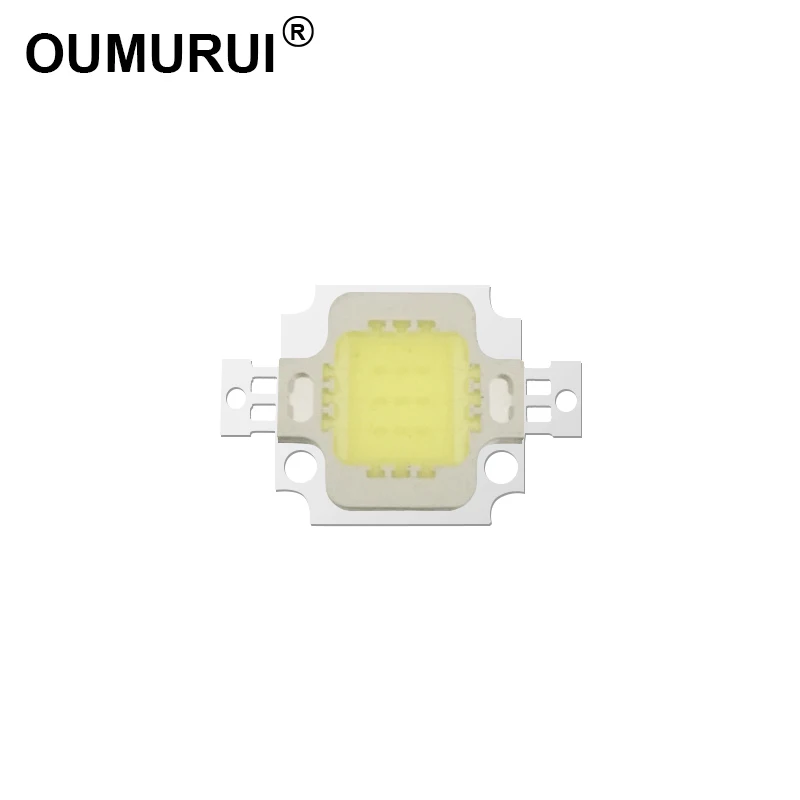 10W/20W/30W/50W/100W LED COB CHIP High Power Lamp Warm 3000k/White 6000k 24*40MIL Huga chips  10pcs