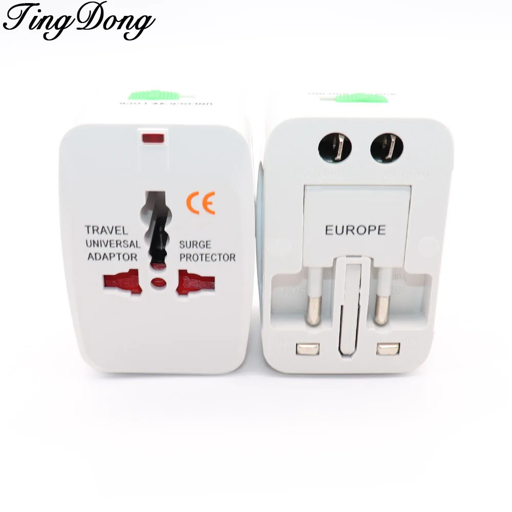 TingDong Universal Adapter Plug Socket Converter All in One Travel Electrical Power Adapter US UK AU EU Plug