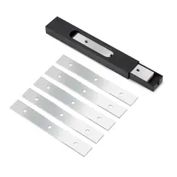 EHDIS 25pcs/Box Stainless Steel Cleaning Blade for Handled Razor Scraper Vinyl Car Wrap Sticker Glass Window Film Glue Remover