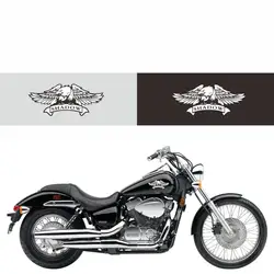 Custom Eagle Logo Stickers Fuel Tank Decals Vinyl Sticker For Honda Shadow NV400 VLX600 VT600 VT750 VT1100