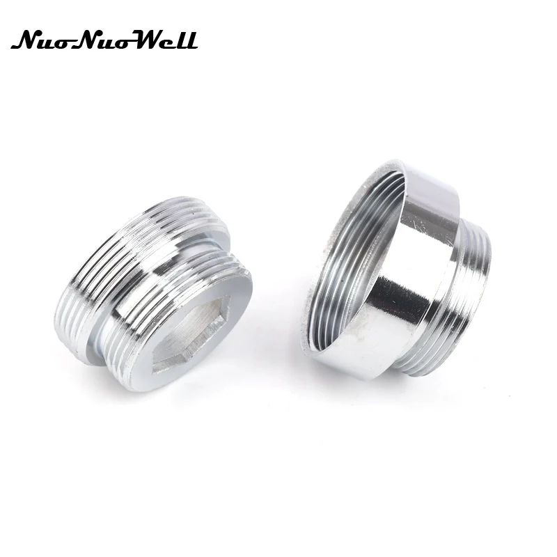 

2PCS Stainless Steel M22 to M26 Thread Connector Faucet Joints Water Tap Adapter Purifier Accessory Garden Irrigation Parts