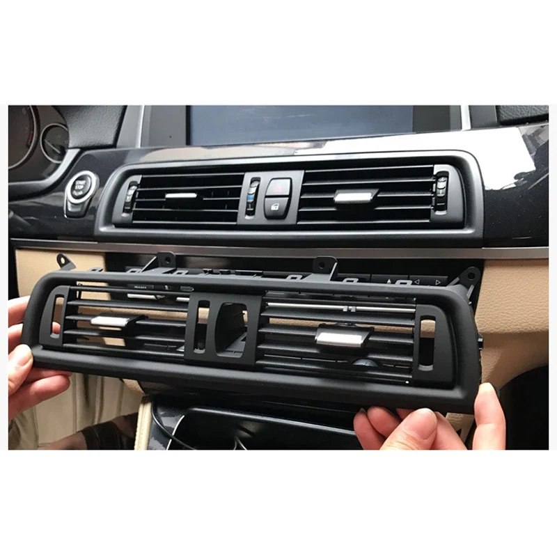 

JX-LCLYL Front Dash Panel Center Fresh Air Outlet Vent Grille Cover for BMW 5 F10 F18