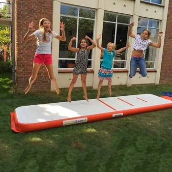 

Customized Logo Inflatable Tumbling Mat Mini Size 1*0.6M 3*1*0.1M Air Board/Air Floor Home Use Airtrack Mat DWF Gymnastics Mat