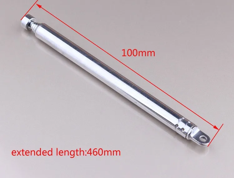 Replacement Steel Whip Antenna Telescopic Aerial for SONY ICF-SW20 ICF-SW22 ICF-SW23 AM/FM 7 SECTION