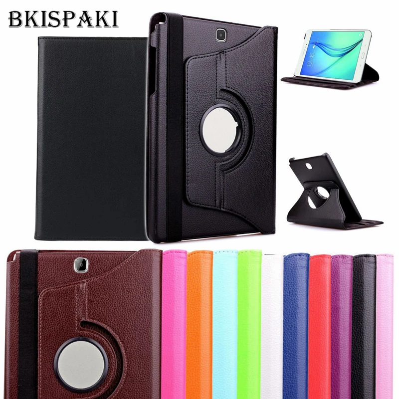 

Tablet Tab Case For Samsung Galaxy Tab S2 9.7 SM-T810 T810 SM-T815 T815 Tab S2 9.7inch 360 Rotating Flip PU Leather Tablet Cases