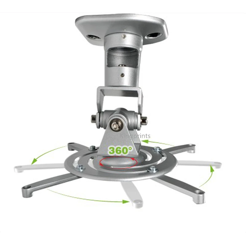 Universal Ceiling Mount Bracket For Epson Optoma Benq AUN UNIC Projector Extendable Arms Rotating Swivel Tilt Adjustable Hanger