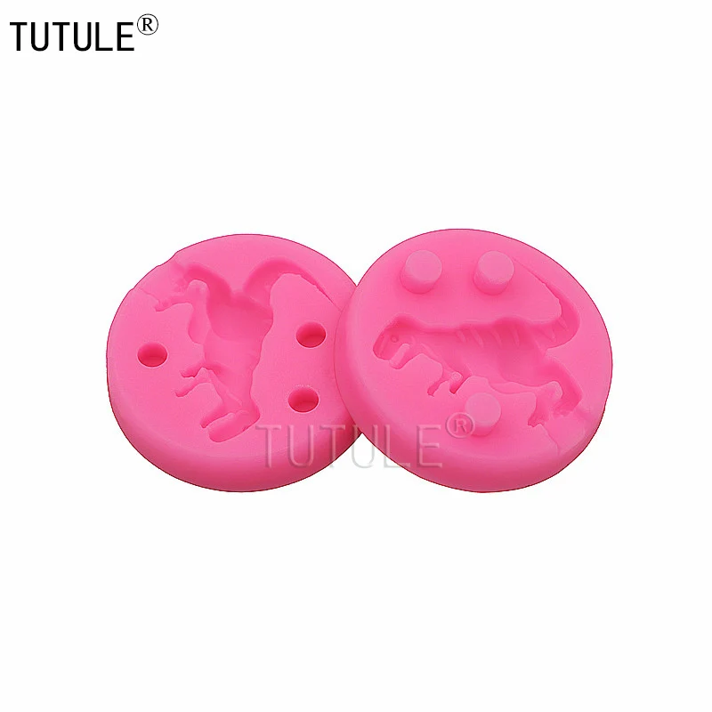 Gadgets-DinosaurFlexible Silicone Mold Use with Resin,Clays Food Safe Fondant Chocolate Sugar Art Candy Gum Paste Dinosaur mould