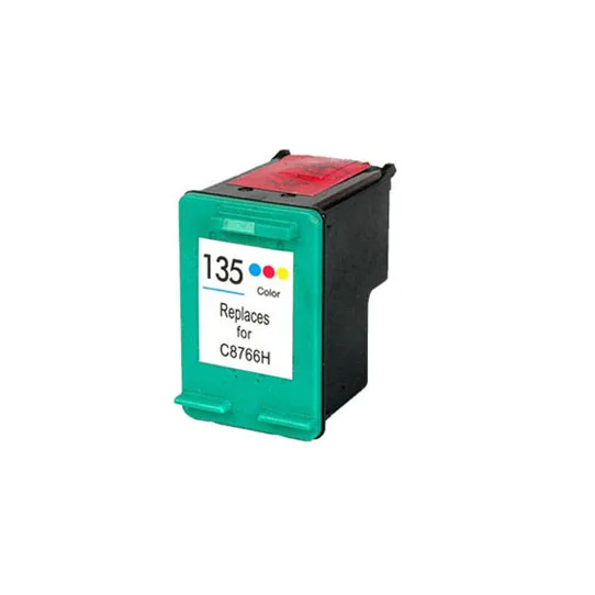 1x color ink cartridge compatible for135 compatible for 135 C8766H DJ 6840 5740 Photosmart 2710 2610 printer