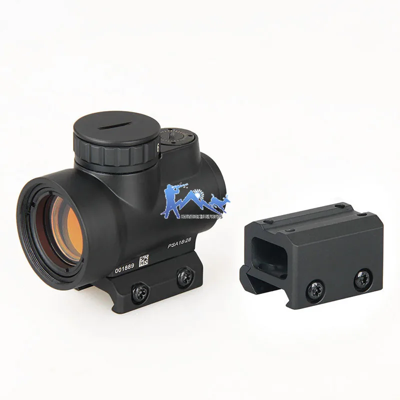 Tactical Red Do MRO Style 1X Red Dot Sight 2MOA Sight Solar Energy Sight With 21.2mm Mount for Hunting Rifle Scope OS2-0105