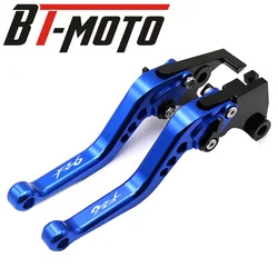 Fits For Yamaha FZ6-N FZ6-S FAZER 2004-2010 FZ6R 2009-2015 FZ 6N 6S 6R FZ6 Logo Brake Clutch Levers Motorcycle Long/Short Handle