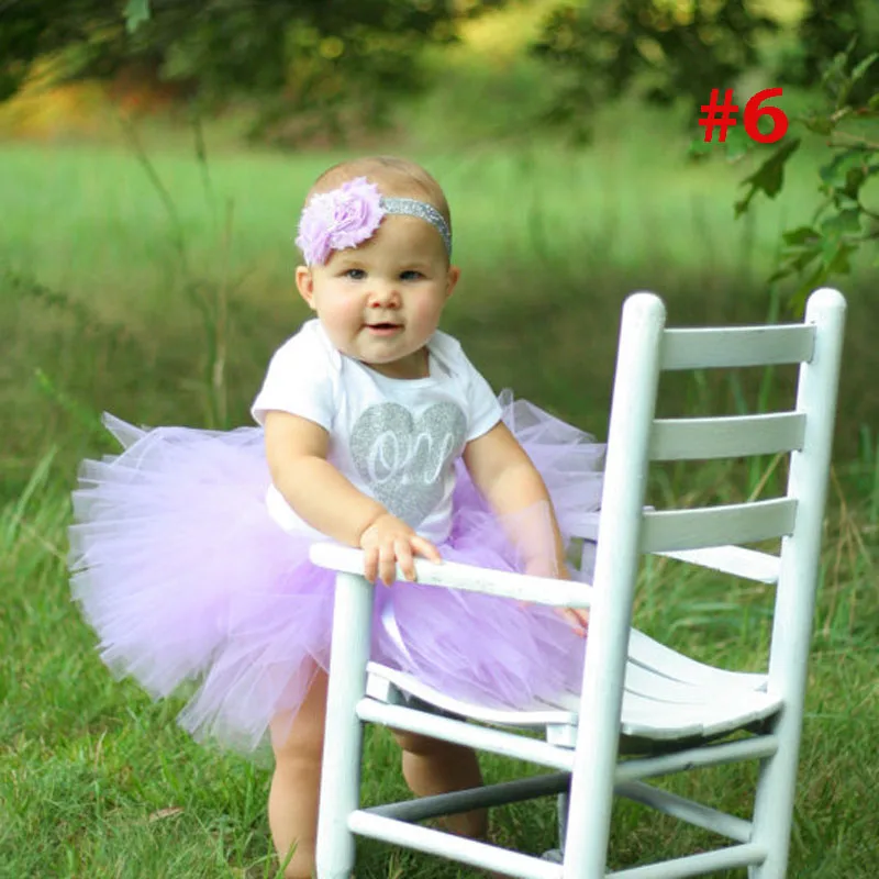 Princess Plum Peacock Feather Tutu Skirt with Vintage Headband Newborn Photography Props Baby Tutu Shower Gift TS035