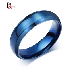 Classic Blue Ring Men Jewelry Stainless Steel Wedding Party Gift USA Size 4 5 6 7 8 9 10 11 12 13 14