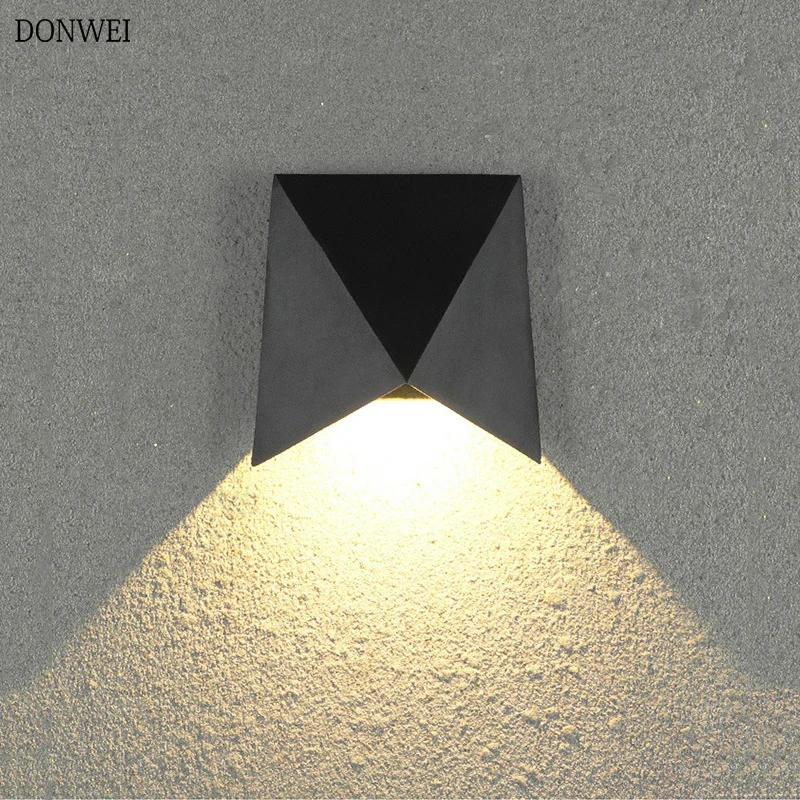 

5W Wall Lamp Led Porch Lights Modern Aluminum Outdoor Waterproof IP65 Garden Corridor Stair Light Decoration Wall light