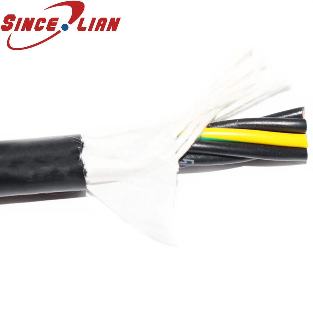 Super Soft Drag Chain Cable TRVV2 Core 2core * 0.5 0.75 1 Square High Speed Movement Line Towline Special Cable Pure Copper Wire