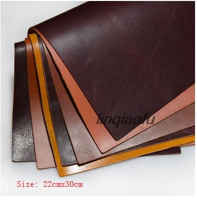 Leather top layer cowhide leather fabric vegetable tanned cowhide