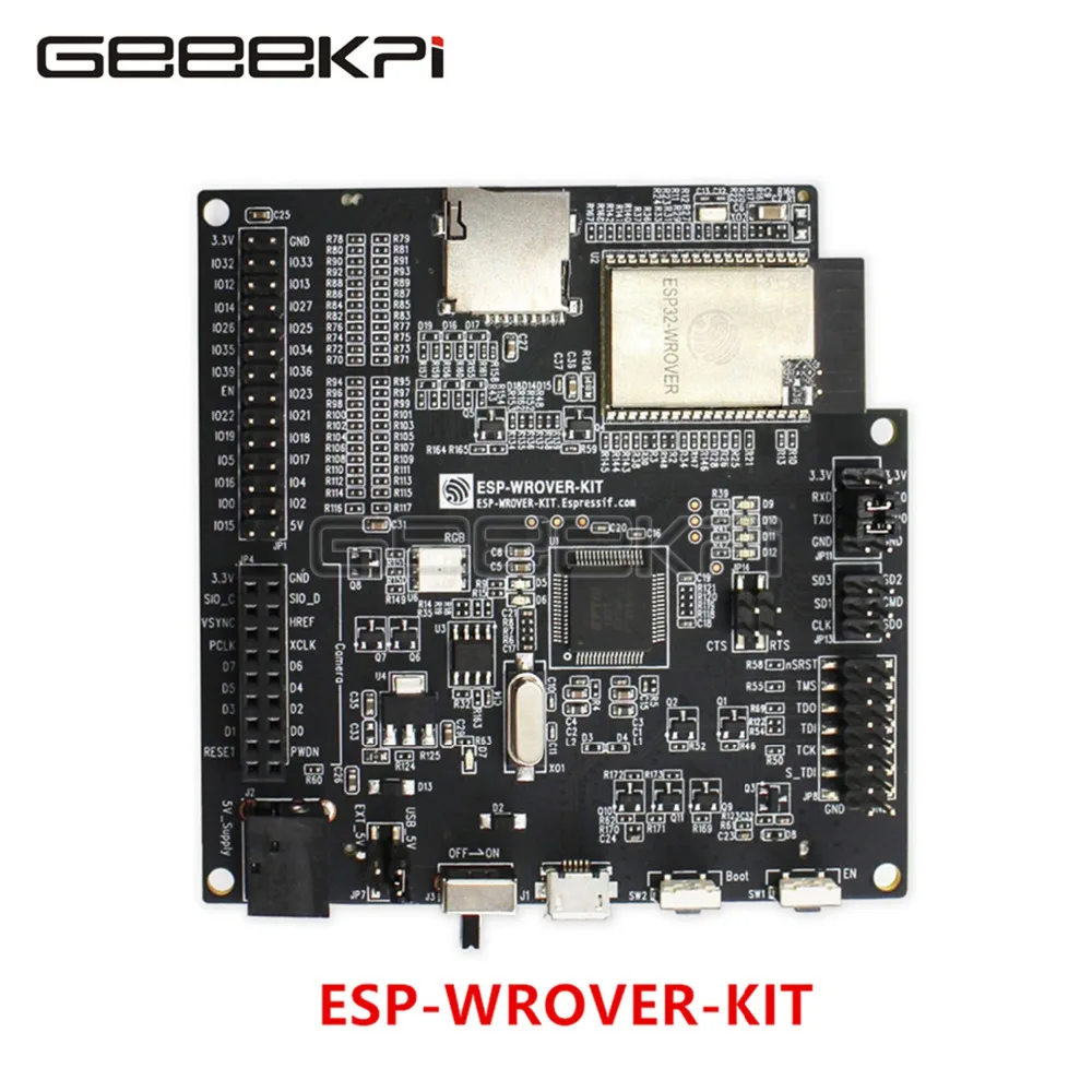 

GeeekPi ESP-WROVER-KIT ESP32 Development Board With WiFi Wireless Bluetooth and 3.2 Inch LCD Screen