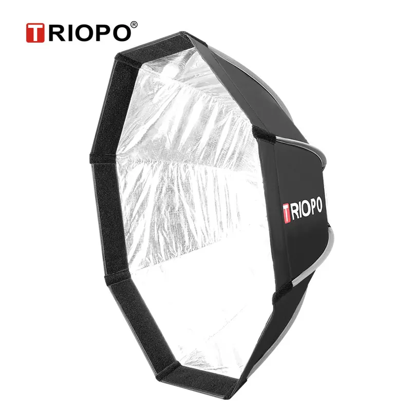 Triopo 90cm Photo Portable Outdoor Speedlite Flash Octagon Umbrella Softbox for Godox V860II TT600 YN560IV YN568EX TR-988 Flash