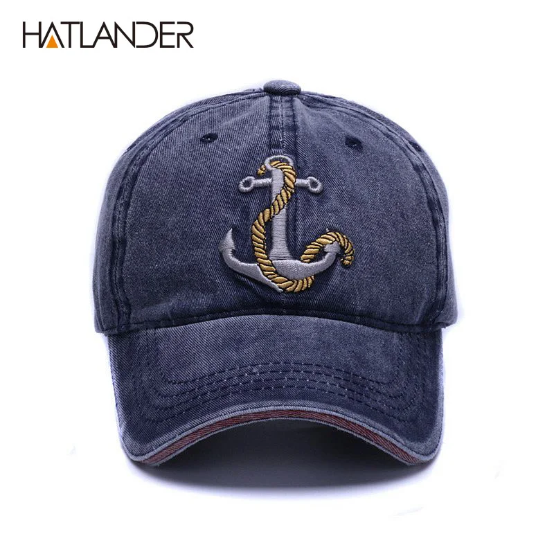 [HATLANDER]Brand washed soft cotton baseball cap hat for women men vintage dad hat 3d embroidery casual outdoor sports cap