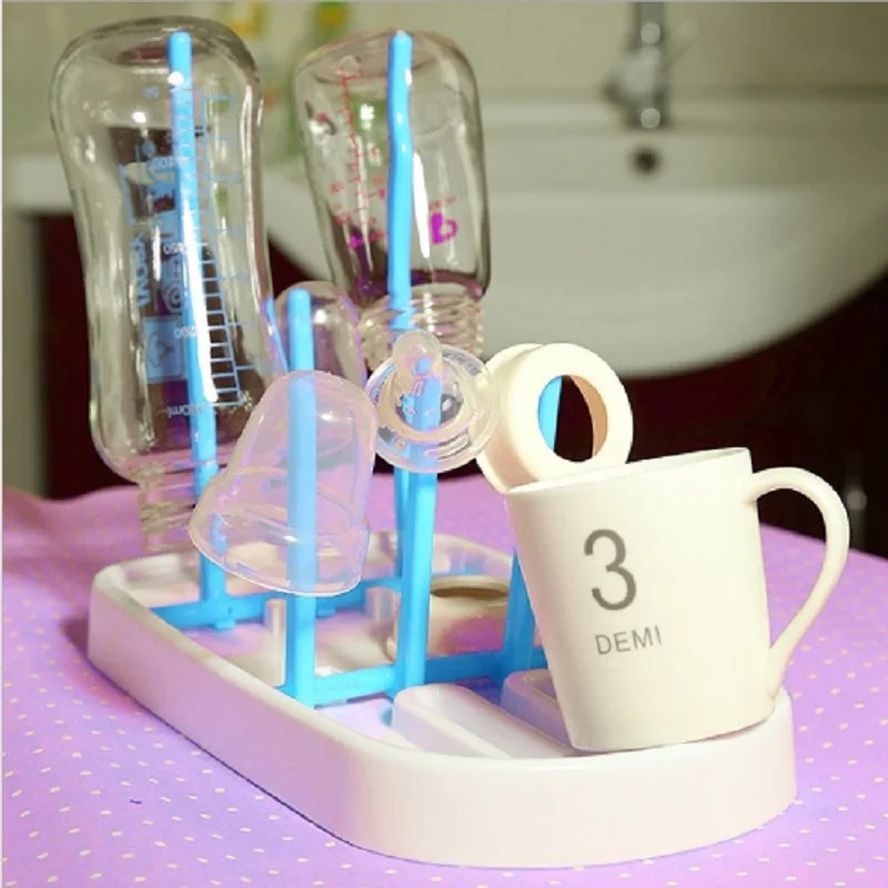 

2019 New Foldable Baby Feeding Bottle Dryer Rack Simple tree shape Cleaning Drying Rack Shelf Feeding Holder Kitchen Tools