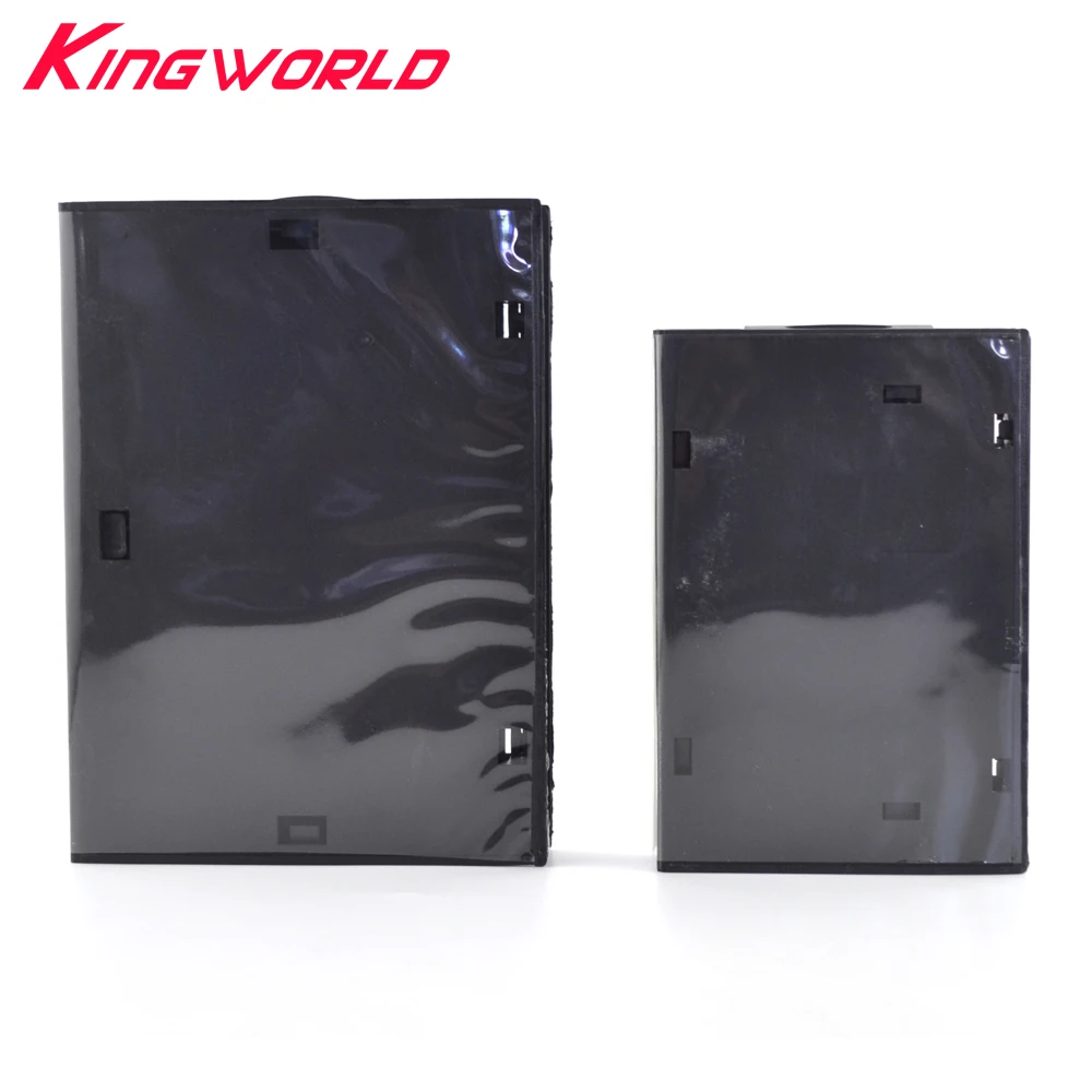 High quality for 16 bit game card case plastic box for sega MD Card cartridge Packing Case Black