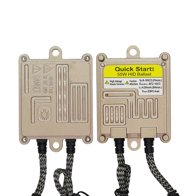 Buildreamen2 AC HID Xenon Ballast 55W 12V Silm Digital Block Ignition Ballast For Car Xenon Bulb H1 H3 H4 H7 9005 9006 9007 H13