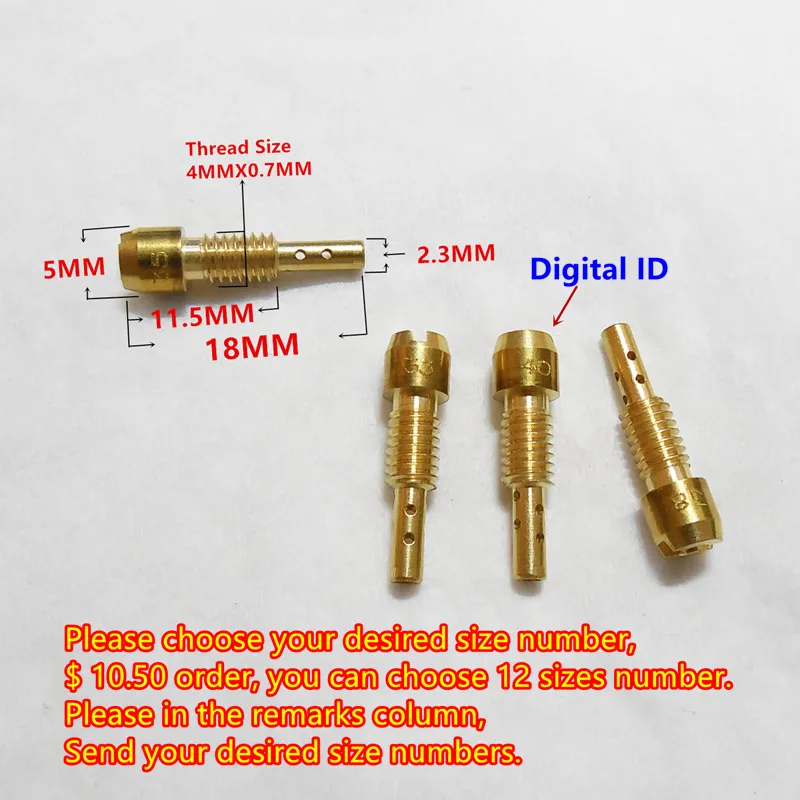 TK125 JOG SUV SRZ150 YM150 motorcycle taikai carburetor with idle nozzle 12 pilot jet price 10.5USD(Digital label)