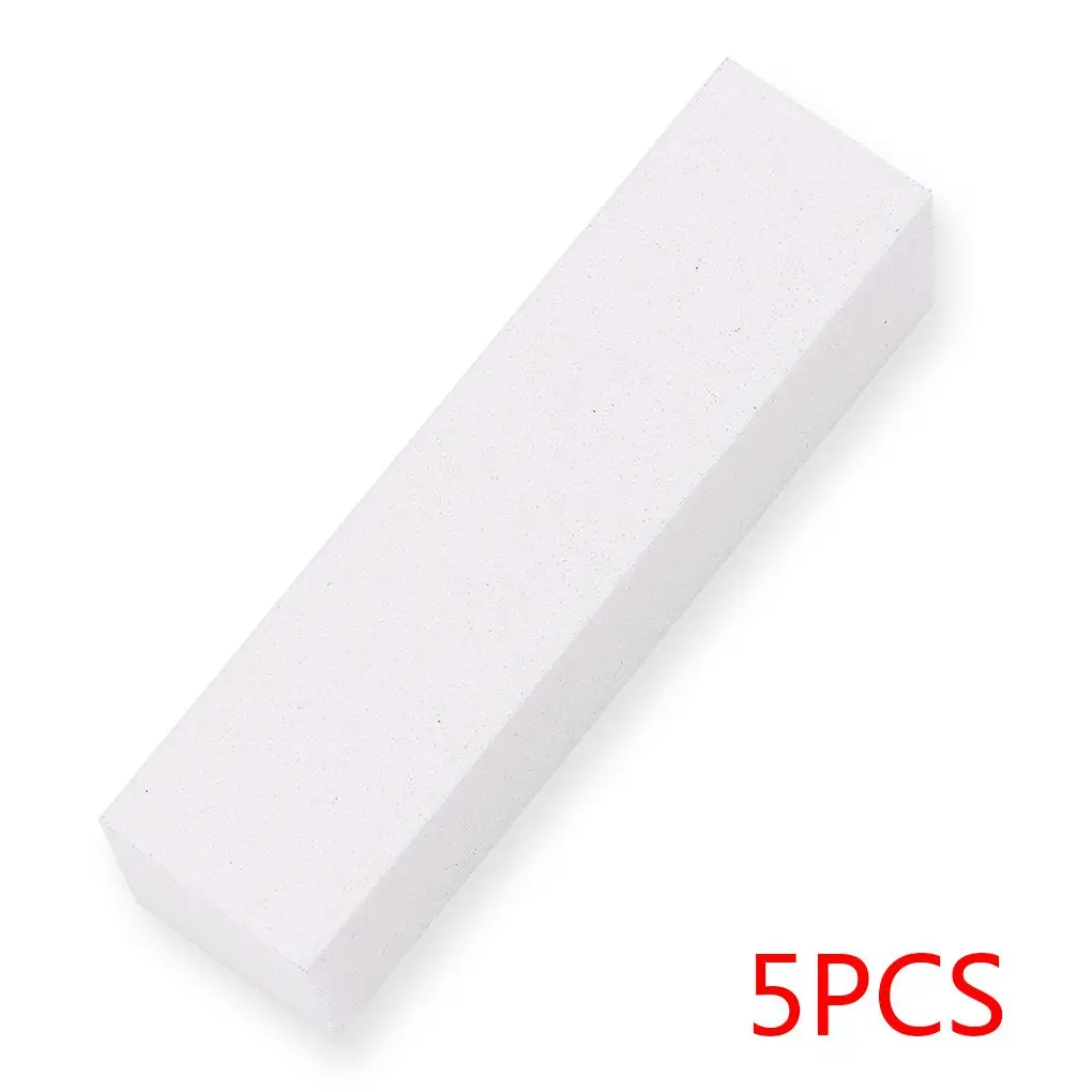 3/5/10pcs Nail Art Buffer File Block Pedicure Manicure Buffing Sanding Polish White Makeup Polish Tools Manicure Tool nail file