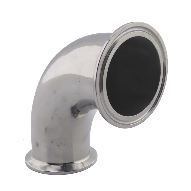 Conector angular da válvula ss304 od64mm do conversor de tubulação