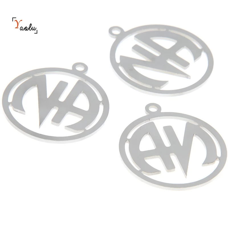 5pcs/lot Anonymous Symbol charm NAR ecovery Logo Emblem Amulet Stainless steel Charm pendant 28x25mm