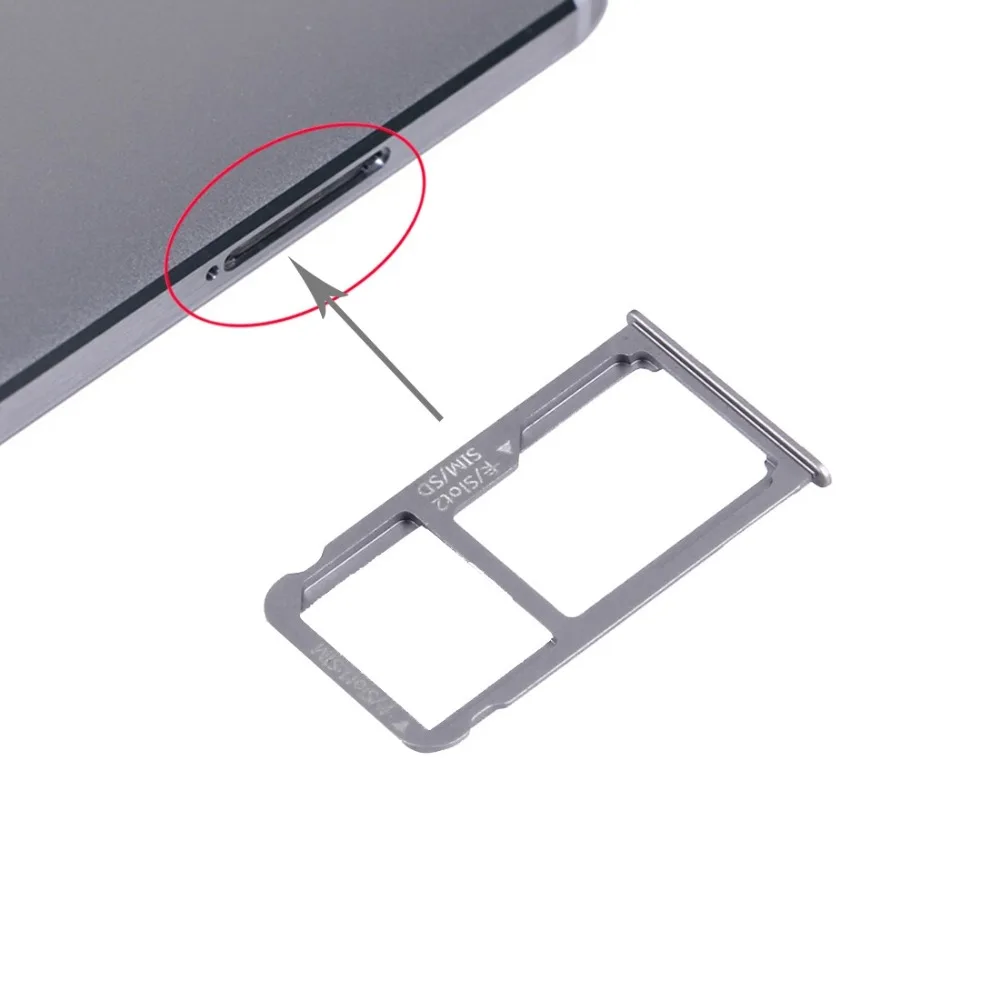 

iPartsBuy New for Huawei Mate 8 Nano SIM + Micro SD / Nano SIM Card Tray