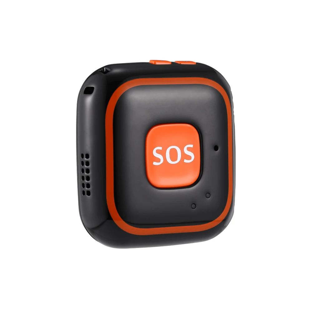 Alarma de emergencia inalámbrica GSM GPRS GPS para personas mayores, botón SOS V28, alarma de caída, geovalla, seguimiento en tiempo Real, habla bidireccional