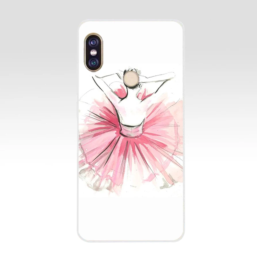 165FG High heels heeled shoes ballerina Soft Silicone Tpu Cover phone Case for xiaomi redmi 5A 8 8A 5Plus note 5 5A 8 8t Pro