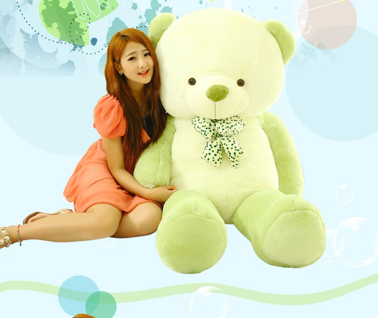 high quality goods large 160cm bear plush toy ,soft hugging pillow.birthday gift 2634