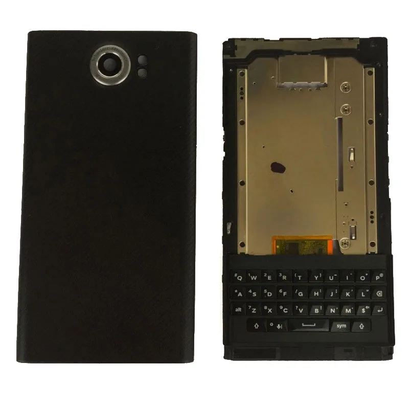 For Blackberry Priv Plastic Rear Housing Battery Cover+Front Frame Face Bezel