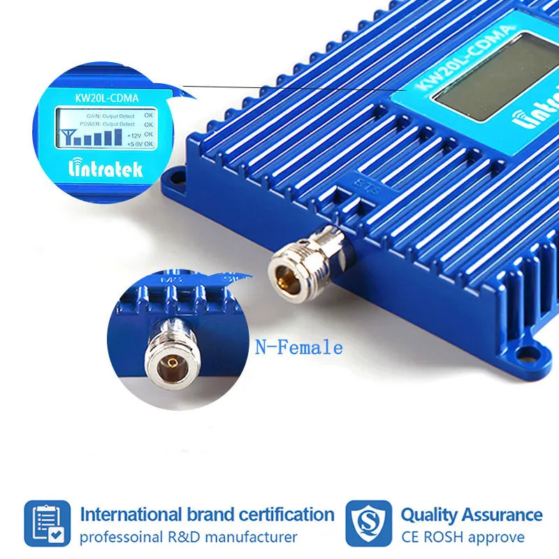 Lintratek Cellular Amplifier GSM 2g 3g 4g Signal Booster 900 2100 1800 MHZ LTE WCDMA DCS 4G Repeater Internet Voice Call AGC