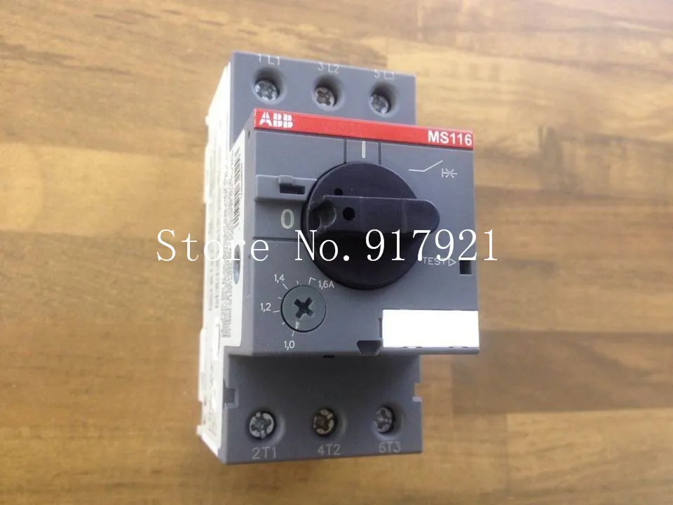 [ZOB] Original authentic original MS116-1.6 motor protector motor breaker 1-1.6A new spot