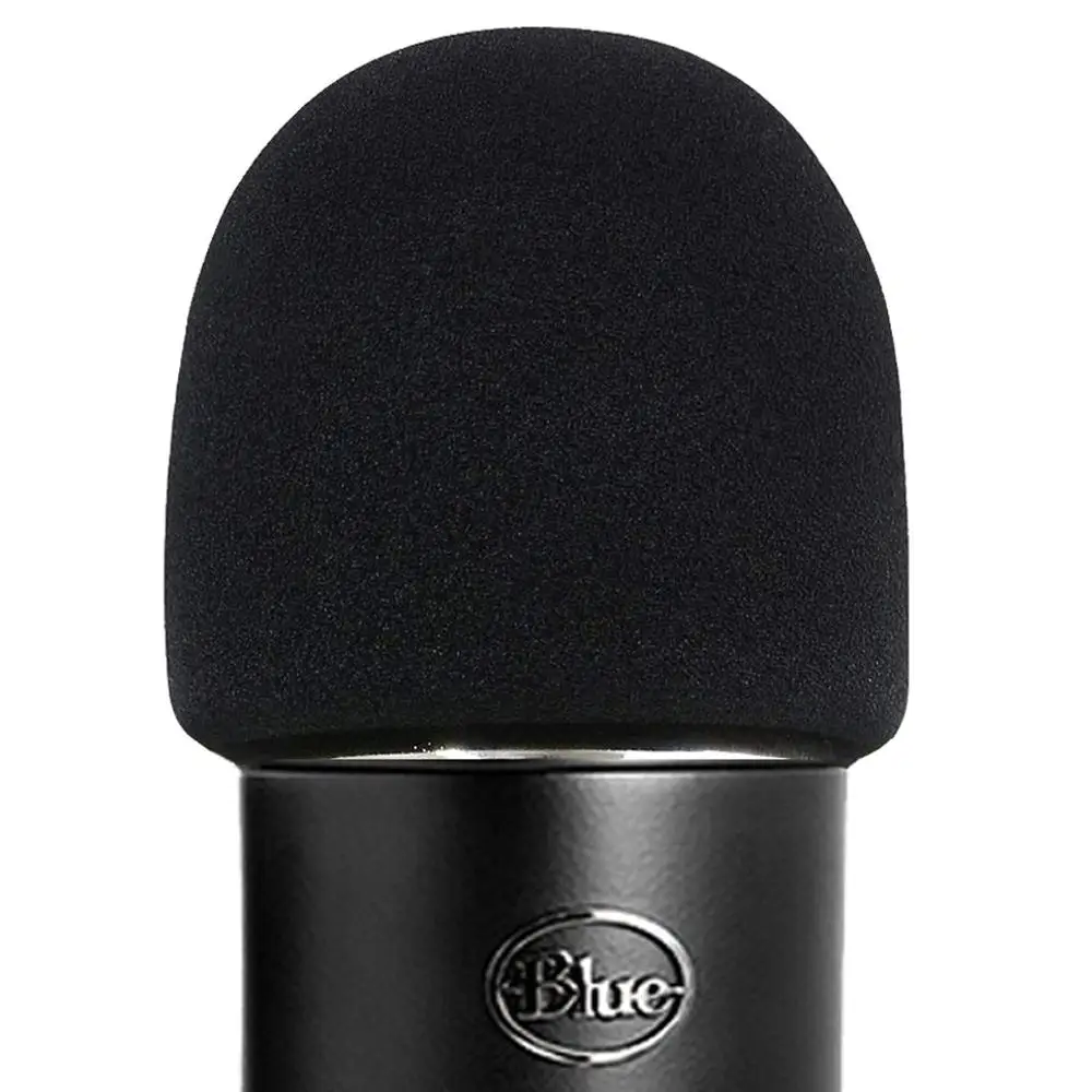 SHELKEE Foam Microfoon Windscherm voor Blue Yeti, Yeti Pro condensatormicrofoons - als popfilter voor de microfoons