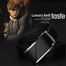 Men's Genuine Leather Belt 110-130cm #4