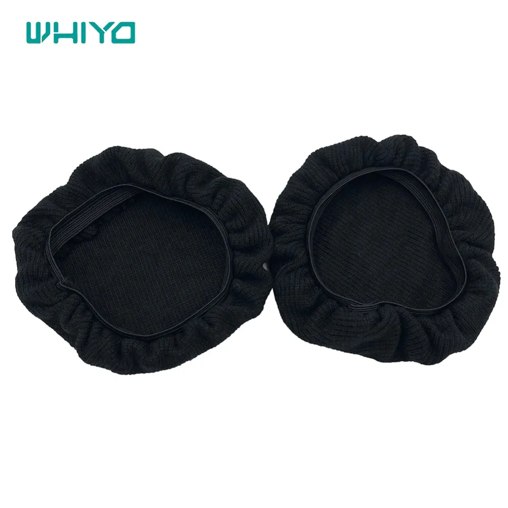 

Whiyo 2 pairs of Sleeve Stretch Covers Sweat Absorption Washable Germproof Deodorizing for JVC HA-D990 HA D990 Headphones