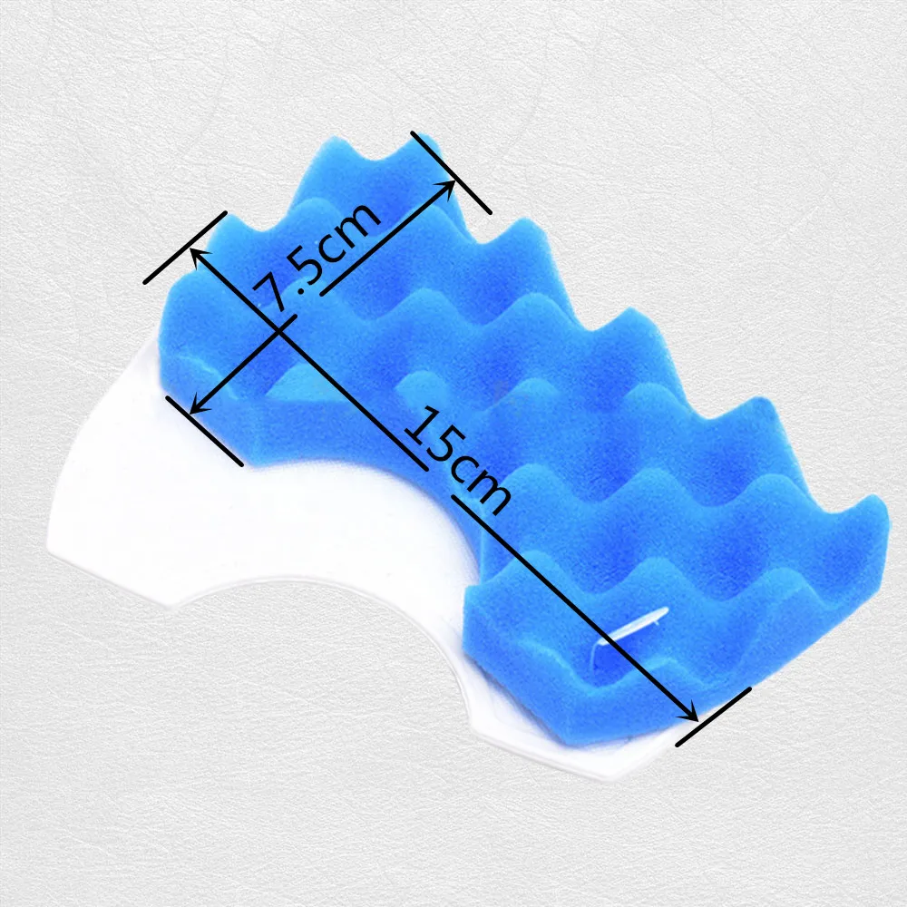 Aspirapolvere filtro di ricambio per Samsung vuoto Filtri Spugna & Dust Hepa Filtro per Samsung SC4300 SC4470 VC-B710W DJ63-00672D