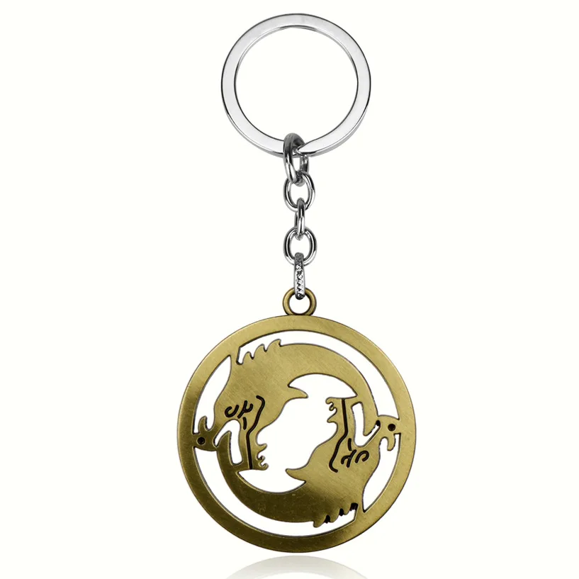 dongsheng Hot Games Vintage Overwatches Keychains Anime Key Cover Key Holder Hanzo Keyring Jewelry Men Chaveiro Llaveros -50