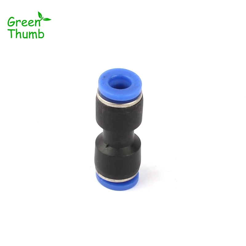 

8pcs 6mm/8mm Plastic Quick Connector High Pressure Mist Spray Straight Connector for Accessories Pneumatic Fitting